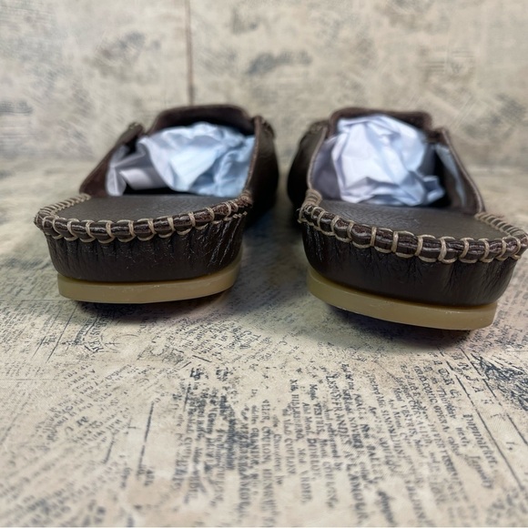 South of Africa Leather Slip On Loafers - Picture 6 of 10